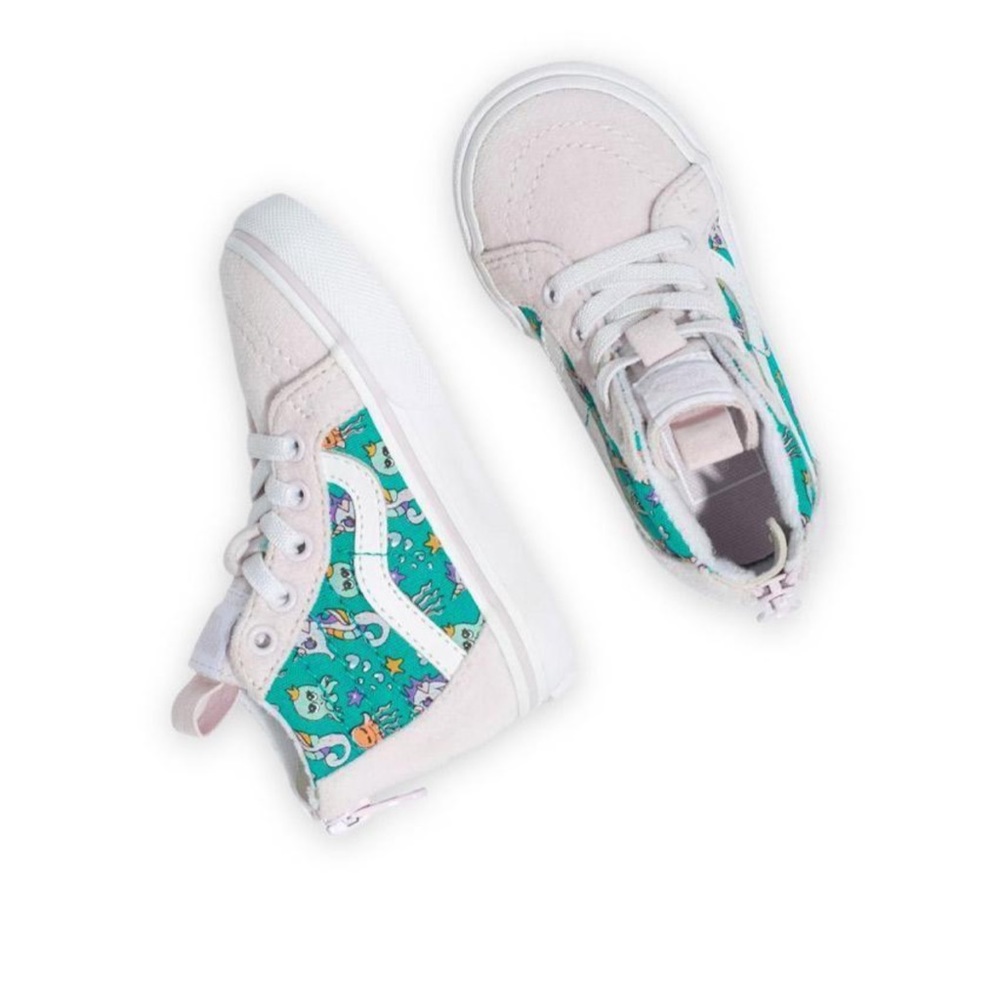 Toddler Sea Party Sk8-Hi Zip VANS sneakers